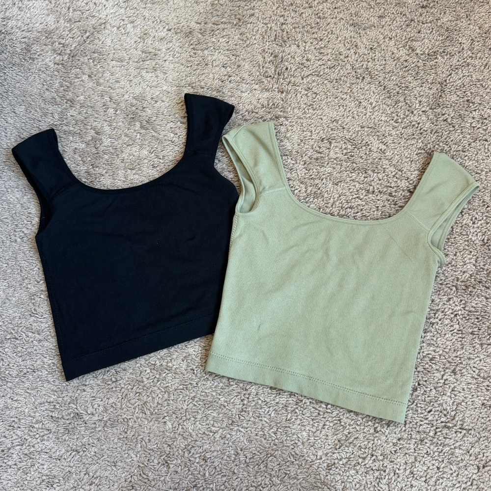 Garage Black and Green Tops BUNDLE